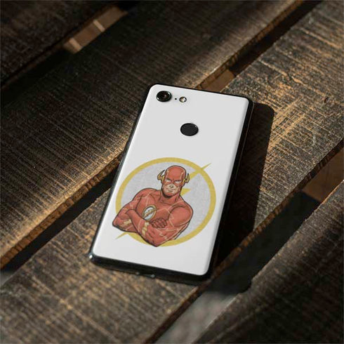 DC Comics The Flash Folded Arms Pose Google Pixel 3 XL Skin
